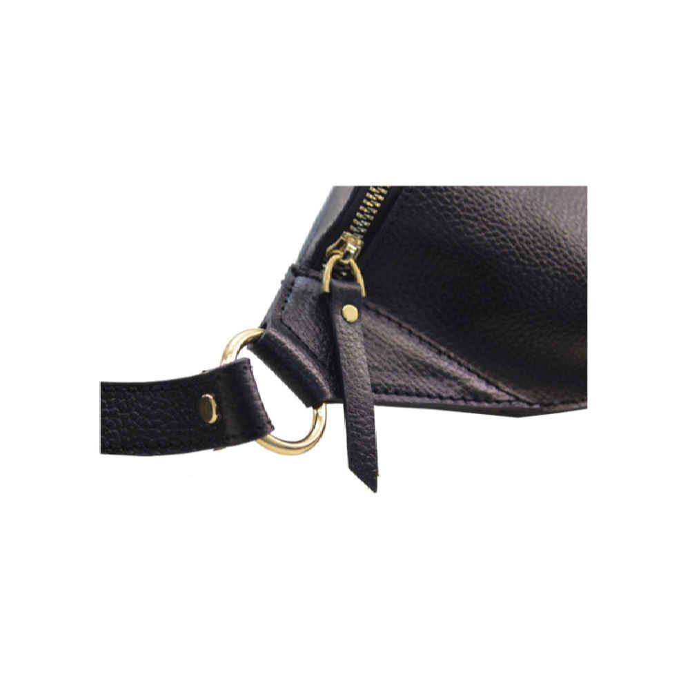 Real Leather Waist Pack with Adjustable Belt – Fashion Statement for Women