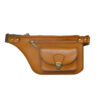 Real Leather Waist Pack with Adjustable Belt - Everyday Carry for Women
