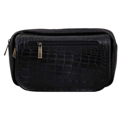 Real Leather Fanny Pack with Adjustable Belt for Everyday Use