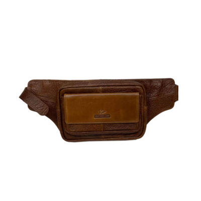 Real Leather Fanny Pack with Adjustable Belt for Men - Everyday Carry Essential