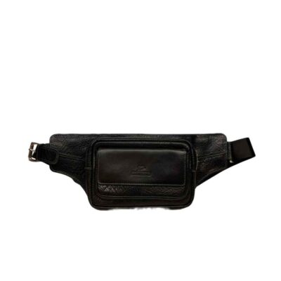 Real Leather Fanny Pack with Adjustable Belt for Men - Ideal for Daily Use