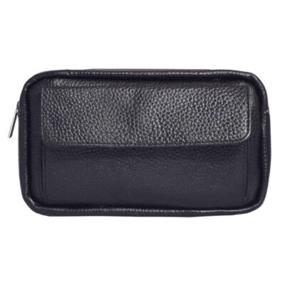 Real Leather Waist Pack with Adjustable Belt - Fashion Statement for Daily Use