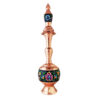 Decorative Copper Bottle Persian Minakari Enamel Reyhan