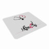 Desk Mouse Pad Artisanal Persian Calligraphy Pattern Dava