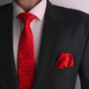 Men's Necktie - Persian Inspired Artistic Calligraphy Poem