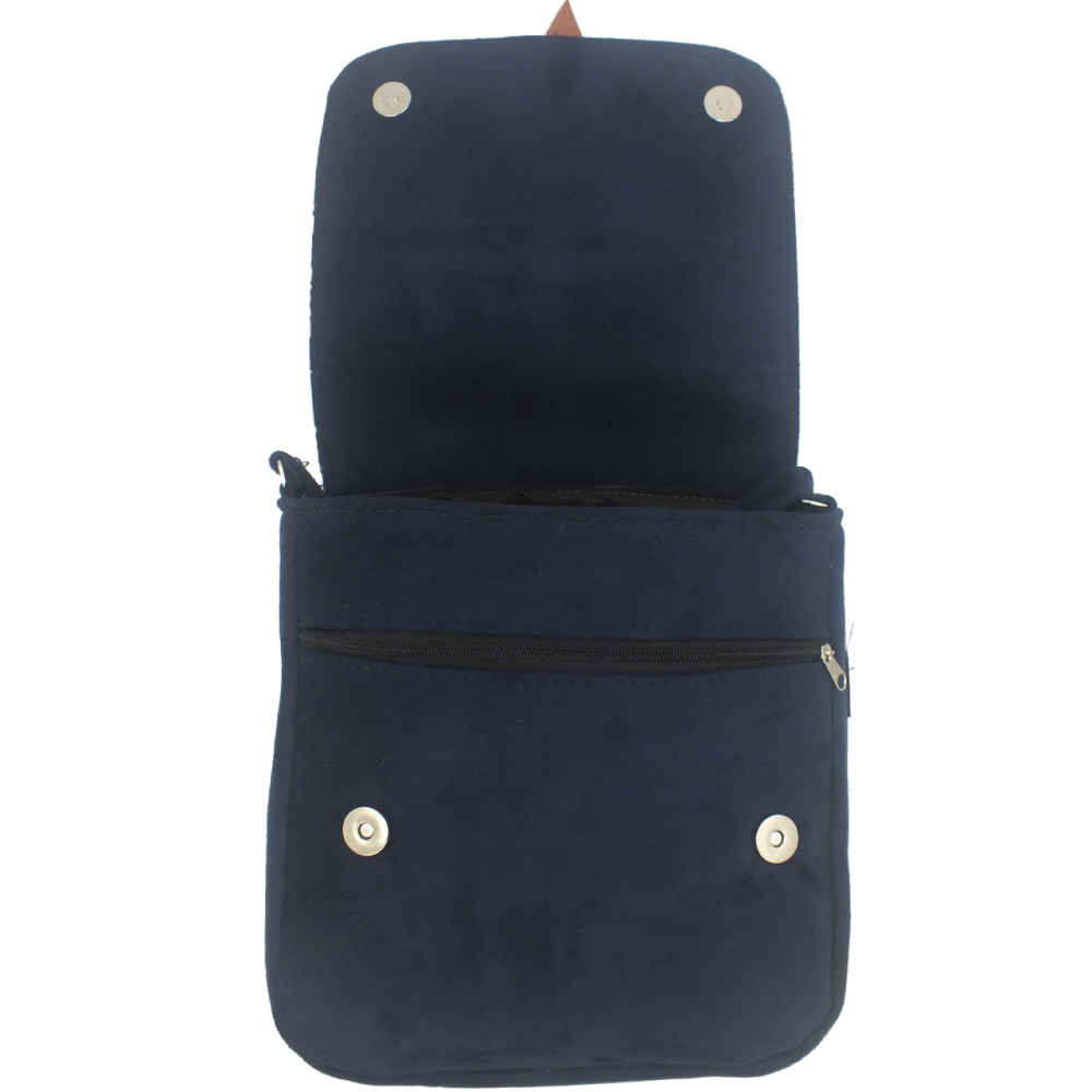 Bohemian Crossbody Shoulder Bag with Floral Pattern Sarvin