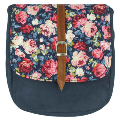 Bohemian Crossbody Shoulder Bag with Floral Pattern Sarvin