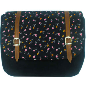 Bohemian Crossbody Shoulder Bag with Floral Pattern Shokofeh
