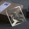 Persian Cement Ashtray – Modern Calligraphy Design He
