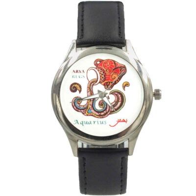 Artistic Persian Zodiac Pattern Wristwatch – Bahman
