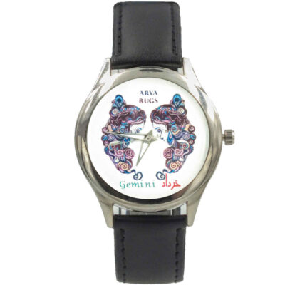 Artistic Persian Zodiac Pattern Wristwatch – Khordad