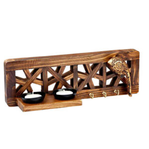 Decorative Wall Key Holder with the Deign Bird