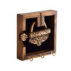 Decorative Wall Key Holder with the Deign Golden