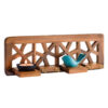 Decorative Wall Key Holder with the Deign Prandeh