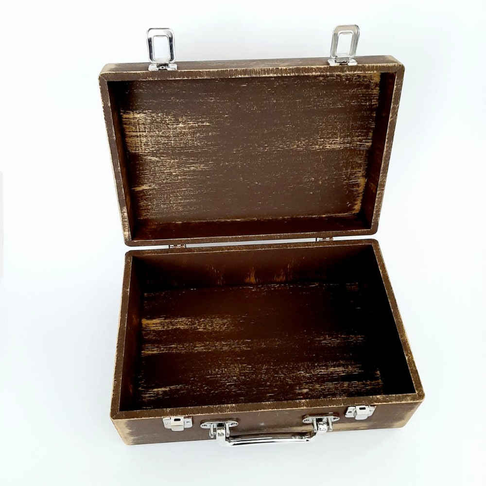Wooden Box for Gift Giving with Persian Inspired Pattern Farimah