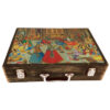 Wooden Box for Gift Giving with Persian Inspired Pattern Negareh
