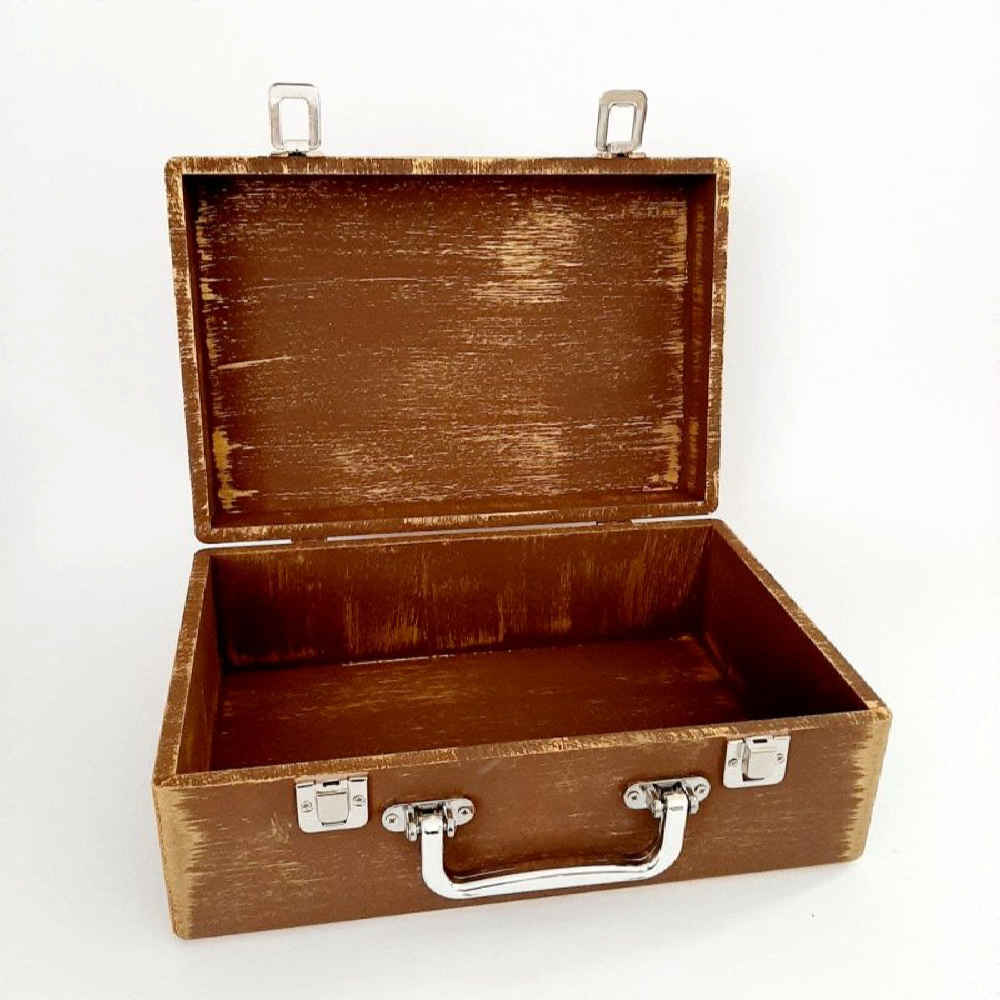 Wooden Box for Gift Giving with Persian Inspired Pattern Raha