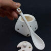 Ceramic Storage Jar - Stylish Storage for Coffee, Tea, & More, Butterfly
