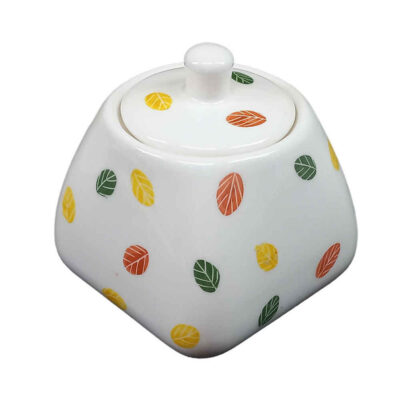 Ceramic Kitchen Canister Set for Coffee, Tea & Dry Food Storage - 3-Piece