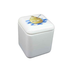 Ceramic Canister Set – Ideal for Kitchen Storage & Organization, Honey (3x)