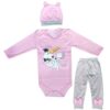 Set of 3 Newborn Baby Clothes Model Fox