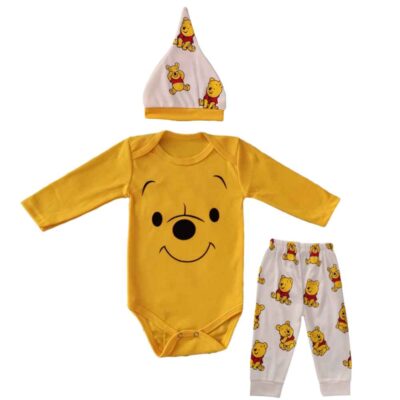 Set of 3 Baby Clothes Model Winnie the Pooh
