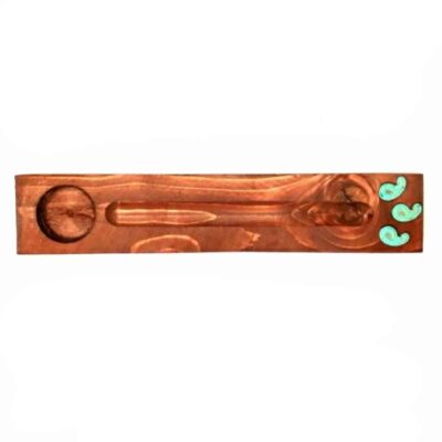 Wooden Incense Holder Rectangular Model Firoozeh