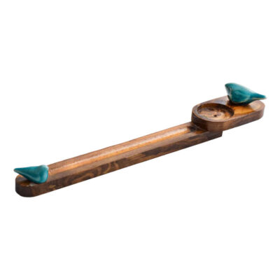 Wooden Incense Holder Rectangular Model Parandeh