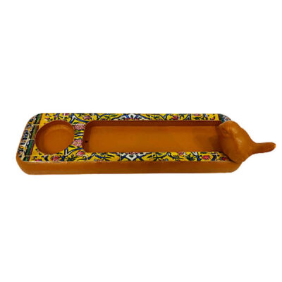 Persian Wooden Incense Holder Rectangular Model Sonati