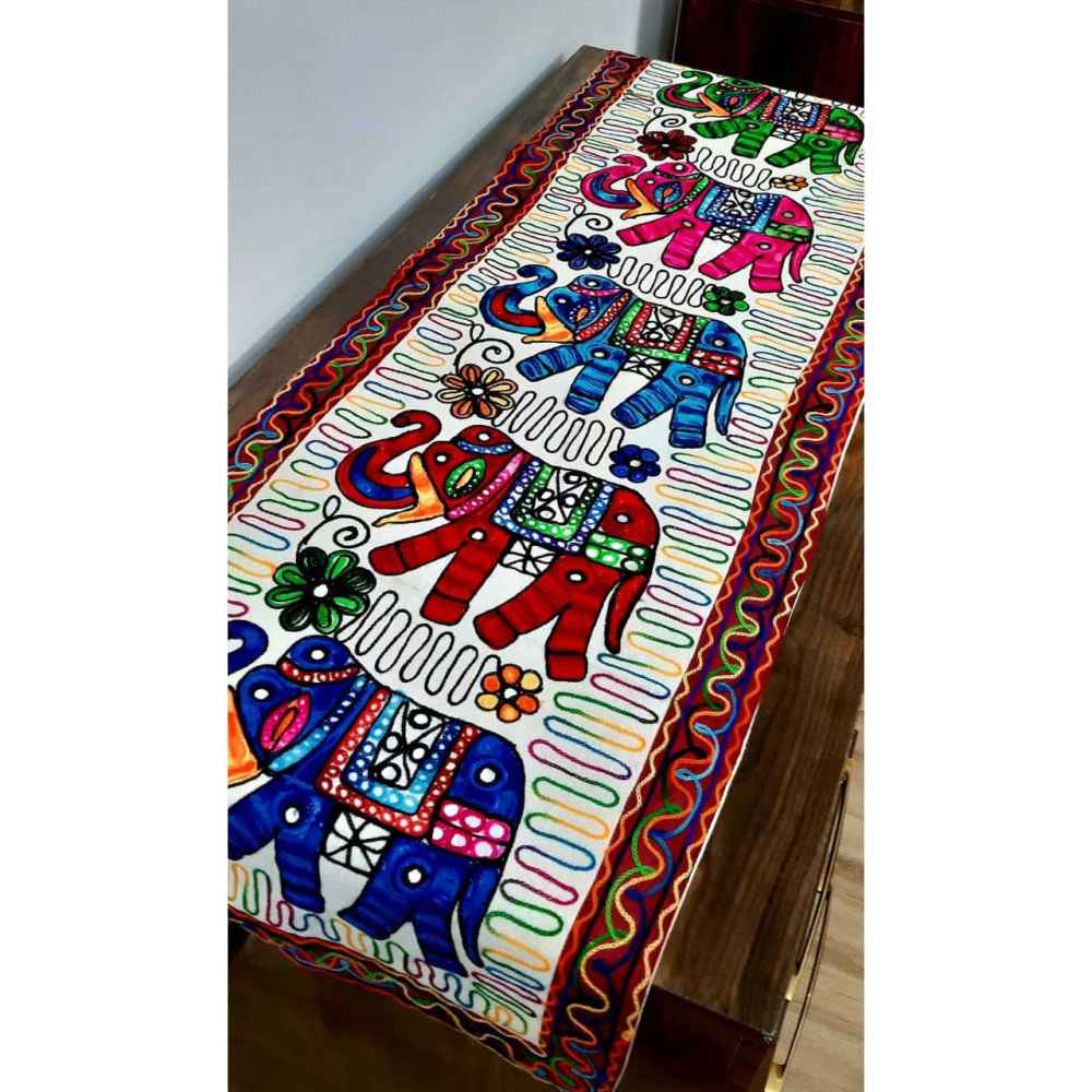 Embroidered Tapestry Wall Hanging – Balochi Heritage Fil Textile Art