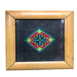 Persian Embroidered Tapestry Wall Hanging – Floral Hadi Textile Art