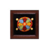 Persian Embroidered Tapestry Wall Hanging – Floral Maryam Textile Art