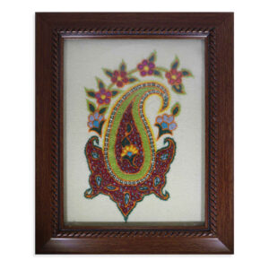 Persian Embroidered Tapestry Wall Hanging – Floral Shafagh Textile Art