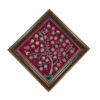 Persian Embroidered Tapestry Wall Hanging – Floral Tree of Life Textile Art