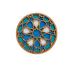 Wooden Geometric Coaster 2-Pack – Darya Design, Boho Style