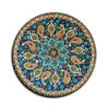 Luxino Persian Mandala Coasters – Round Wooden Artistic Drink Protector Set
