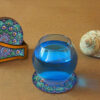 Pegah Persian Mandala Coasters with Holder – Round Wooden Artistic Set
