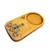Toranj Persian Floral Coasters – Wooden Artistic Drink Protector Set