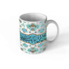 Islamic Ceramic Coffee Mug - Zul Jalali Wal Ikram Pattern