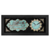 Islamic Wall Clock with Wood Inlaid Ayatul Kursi Verse