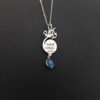 Islamic Silver Necklace with Va In Yakad Nazar Pendant