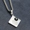 Islamic Steel Necklace with Va In Yakad Pendant