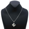 Islamic Steel Necklace with Va In Yakad Pendant