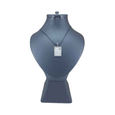 Islamic Stainless Steel Necklace with Wa In Yakad Calligraphy - Pendant