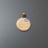 Islamic Wan Yakad Steel Necklace with Circle Pendant