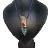 Wood & Resin Necklace Handcrafted Artistic Bold Style Kian