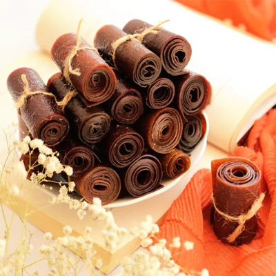 Fruit leathers