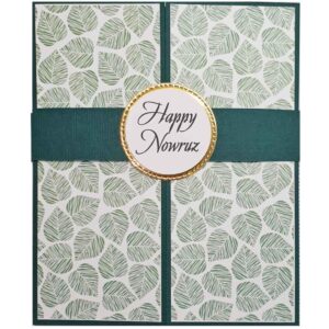 3D Happy Nowruz Greeting Card for Persian New Year Eid