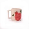 Persian Ceramic Coffee Mug Model Anar