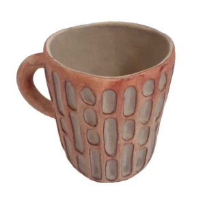 Artistic Handcrafted Pottery Mug – Farima Model
